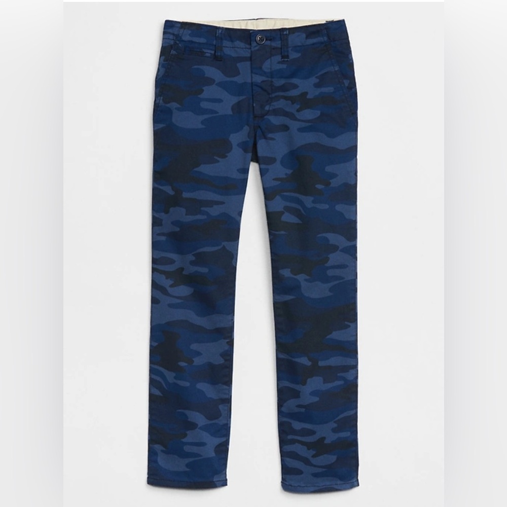 Blue Camouflage Pants